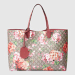 Gucci Reversible GG Blooms leather tote 368571 CU710 8693