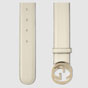 Gucci Leather belt with interlocking G 370543 AP00G 9022 - thumb-2