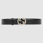Gucci Signature leather belt 370543 CWC1G 1000
