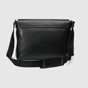 Gucci Leather medium flap messenger bag 387079 CAOAN 1000 - thumb-3