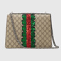 Gucci Dionysus GG Supreme embroidered bag 400235 KWZYN 8700 - thumb-3