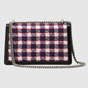 Gucci Dionysus check tweed small shoulder bag 400249 G20AN 9192 - thumb-3