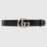 Gucci GG Marmont wide belt 400593 0YA0P 1000