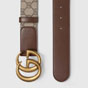 Gucci GG belt with Double G buckle 400593 92TLT 8358 - thumb-2