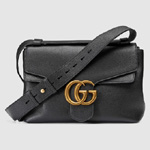 Gucci GG Marmont leather shoulder bag 401173 A7M0T 1000