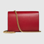 Gucci GG Marmont leather mini chain bag 401232 A7M0T 6339 - thumb-3