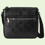 Gucci GG embossed small messenger bag 406410 1W3CN 1000