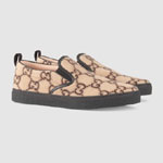 Gucci Mens GG wool slip-on sneaker 407363 G3870 9769