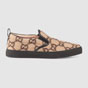 Gucci Mens GG wool slip-on sneaker 407363 G3870 9769 - thumb-2