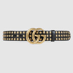 Gucci Studded belt with double G buckle 409402 CVEFT 1000
