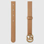 Gucci Thin belt with Double G buckle 409417 AP00T 2845 - thumb-2