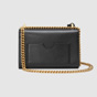 Gucci Padlock leather shoulder bag 409487 AP00G 1000 - thumb-3