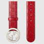 Gucci Gucci Signature belt with G buckle 411924 CWC1N 6433 - thumb-2