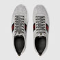 Gucci Glitter Web sneaker with studs 414684 KW040 8162 - thumb-2