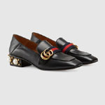Gucci Leather mid-heel loafer 423559 DKHC0 1061