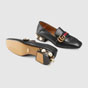 Gucci Leather mid-heel loafer 423559 DKHC0 1061 - thumb-3