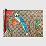 Gucci Tian GG Supreme zip pouch 424900 K0L2G 8691