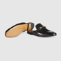 Gucci Leather Horsebit slipper 426219 BLM00 1000 - thumb-4