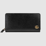 Gucci GG Marmont leather zip around wallet 428736 DJ20T 1000