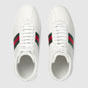 Gucci Leather high-top sneaker 429475 AXWT0 9065 - thumb-2