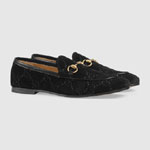 Gucci Jordaan GG velvet loafer 430088 9JT80 1000