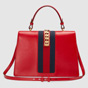 Gucci Sylvie leather top handle bag 431665 CVL1G 6473 - thumb-3