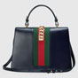 Gucci Sylvie leather top handle bag 431665 CVL1G 8683 - thumb-3