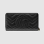 Gucci GG Marmont zip around wallet 443123 DRW1T 1000 - thumb-3