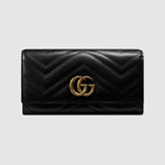 Gucci GG Marmont continental wallet 443436 DRW1T 1000