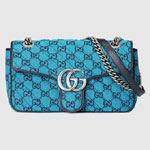 Gucci GG Marmont Multicolor small shoulder bag 443497 2UZCN 4164