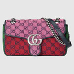 Gucci GG Marmont Multicolor small shoulder bag 443497 2UZIN 5281