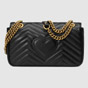 Gucci GG Marmont matelasse shoulder bag 443497 DRW3T 1000 - thumb-3