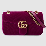 Gucci GG Marmont velvet shoulder bag 443497 K4D2T 5671