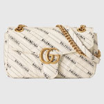 Gucci The Hacker Balenciaga small GG Marmont bag 443497 UK5AT 9099