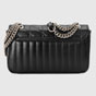 Gucci GG Marmont small shoulder bag 443497 UM8AN 1000 - thumb-3