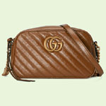 Gucci GG Marmont small matelasse shoulder bag 447632 0OLFT 2535