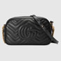 Gucci GG Marmont matelasse shoulder bag 447632 DTD1D 1000 - thumb-3