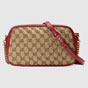 Gucci GG Marmont small shoulder bag 447632 HVKEG 8561 - thumb-3