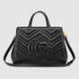 Gucci GG Marmont matelasse top handle bag 448054 DTD1T 1000 - thumb-3