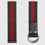 Gucci Web belt with D-ring 451136 H917N 1060 - thumb-2