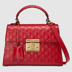 Padlock Gucci Signature top handle bag 453188 CWC1G 6433