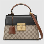 Gucci Padlock GG Supreme top handle bag 453188 KLQJG 9785