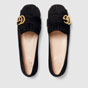 Gucci Suede ballet flat 453373 C2000 1000 - thumb-2