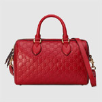 Soft Gucci Signature top handle bag 453573 DMT1G 6433