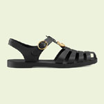 Gucci Rubber buckle strap sandal 463463 J8700 1000