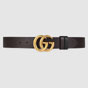 Gucci Reversible leather belt with Double G buckle 474350 CAO2T 1062 - thumb-2