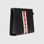 Gucci stripe leather pouch 475316 CWGSN 1094 - thumb-4