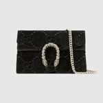 Gucci Dionysus GG velvet super mini bag 476432 9TIBN 8176