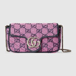 Gucci GG Marmont Multicolor super mini bag 476433 2UZCN 5279