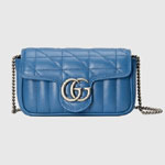 Gucci GG Marmont super mini bag 476433 DTD5F 4340